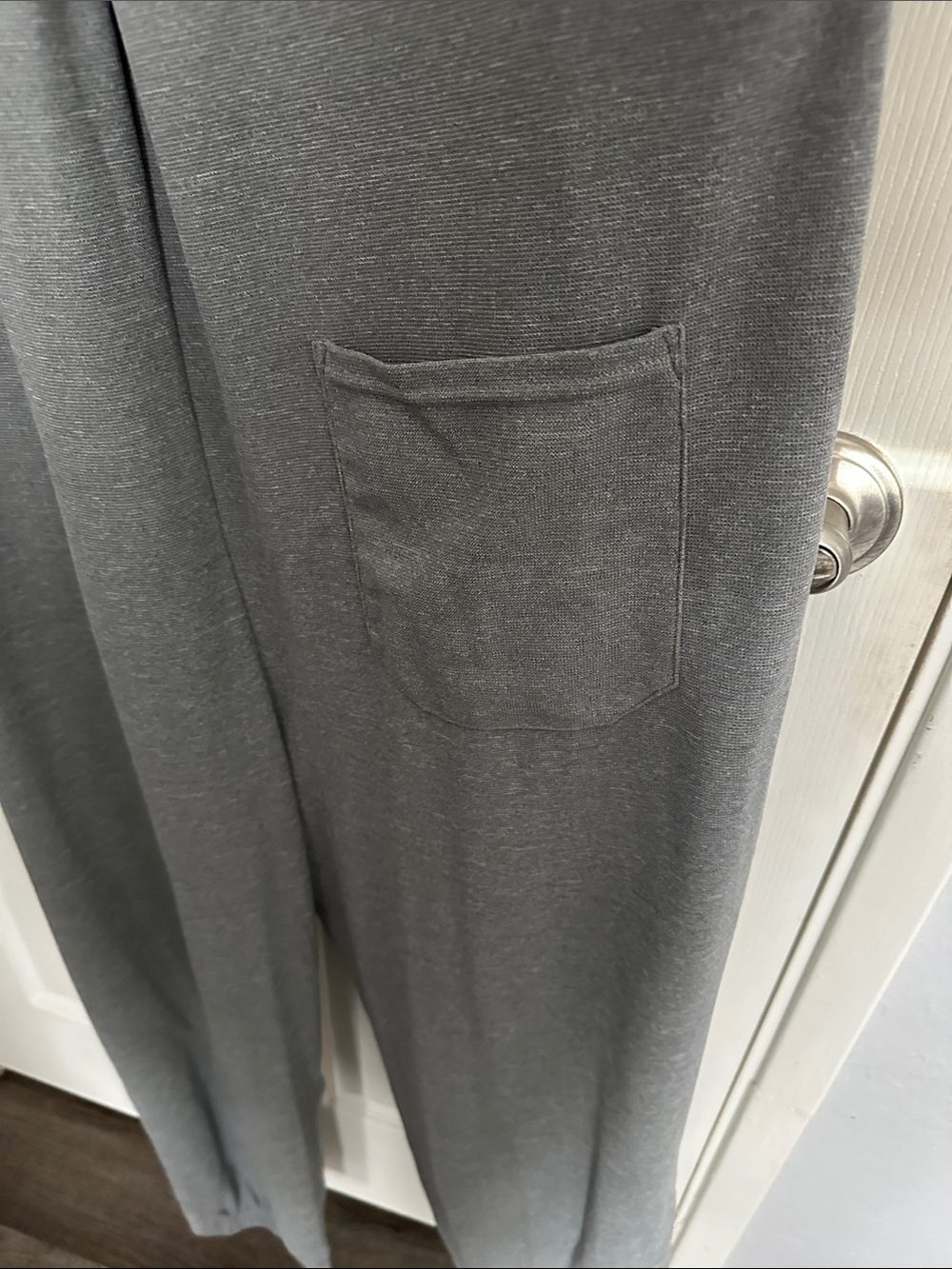 HALARA Gray Wide-Leg Jumpsuit with Front Pocket - Picture 3 of 5
